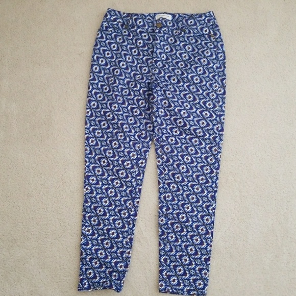 NWOT Coldwater creek printed- used jeans - Picture 4 of 4